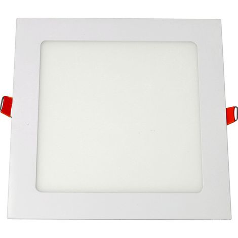 Jandei - Downlight LED 15W 6000K cuadrado empotrar blanco Downlight LED