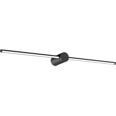 [NEUWERTIG] B-Ware Ideal Lux Led Bad Wandlampe Filo Schwarz Breite 75 Cm Metall Wandleuchte Lampe (1/2)
