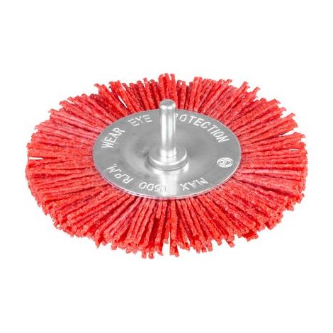 Bürste Strend Pro AWB-038, 100 mm, Rund-, Nylon, mit Schaft