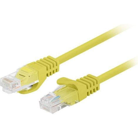 Lanberg Patchcord CAT.5E UTP 3M 10 pezzi giallo (PCU5-20CC-0300-Y) (1/2)
