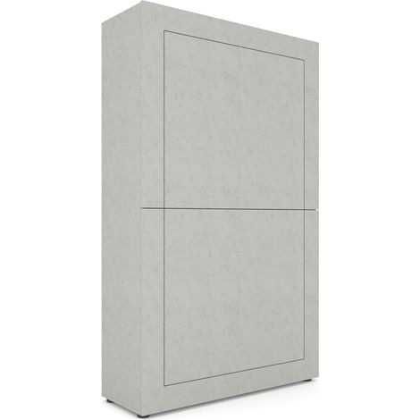 Credenza Alta 4 Ante 100x35x165 cm Elios Cashmere