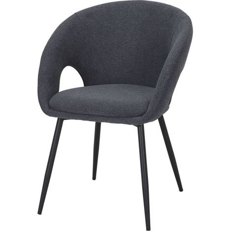 AUTRES Chaise tapissée avec un style contemporain - modèle 001 - bleu (1/4)