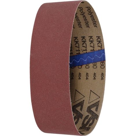VSM Schleifband Normalkorund (A) KK711X, 75x533 mm, Körnung: 60 (1/2)