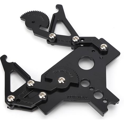 Kit de préhension standard en alliage de zinc pour pièces de robot industriel. Ouverture maximale des mâchoires : 63 mm. (1/5)