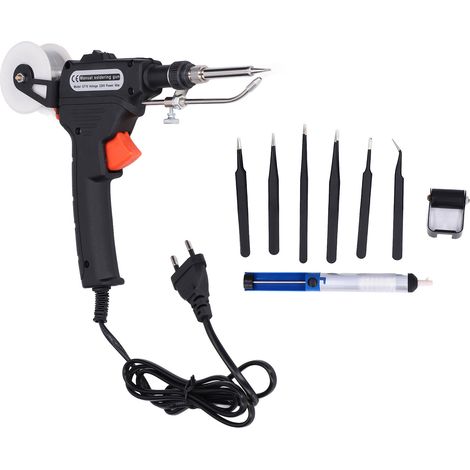 Pistolet à Souder Automatique Kit Chauffage Rapide, Fer à Souder Portable pour Soudure et Maintenance Électrique (1/5)