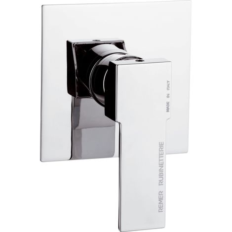 Rubinetto da incasso per vasca/doccia quadro - serie qubika (1/4)