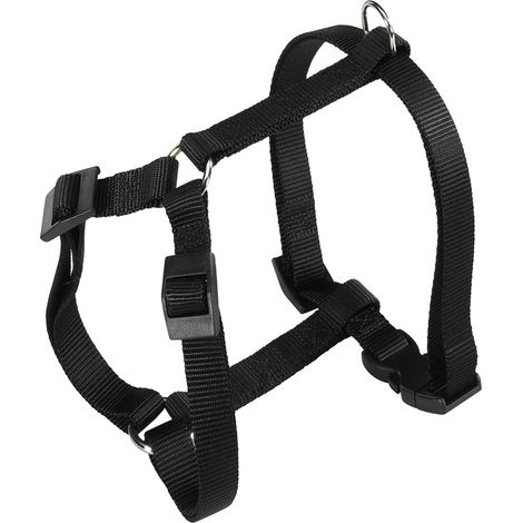 PETTORALE PER CANE 'CHAMPION P' cm 37/57 x 44/72 (medium) - nero- 2 pezzi - FERPLAST