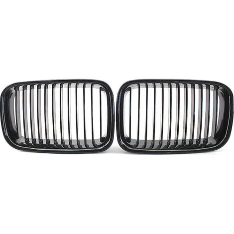 Frontgrill-Ersatz für BMW E36 325i 320i 318is 1992-96, Hochglanzschwarz, Cool Business