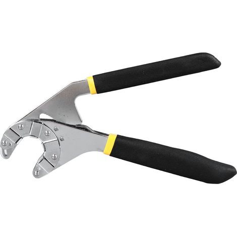 8 Inch Multifunctional Wrench Tool Steel Adjustable Open Wrench Serrated Jaw Bolt Pipe Grab Spanner (1/5)