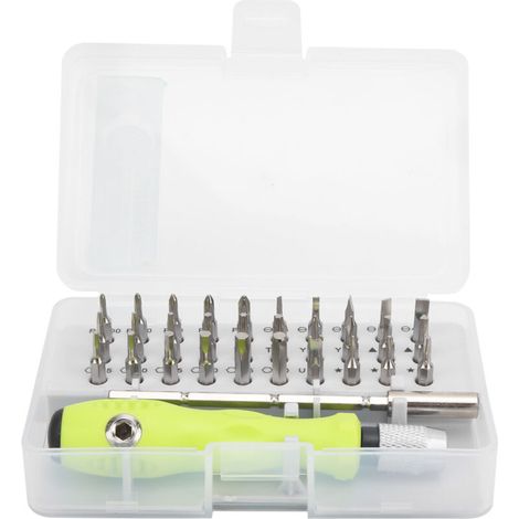 Tournevis Multifonction 32-en-1 - Kit de Réparation pour Lunettes, Montres et Smartphones (1/5)
