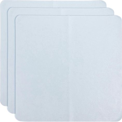 Lot de 3 chiffons de nettoyage en microfibre pour lunettes, chiffon pour nettoyer les verres.-30x30cm-Blue (1/4)