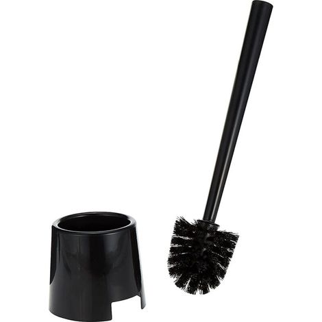 Brosse WC Ikea, polypropylène, noir, 36 x 11 x 10,3 cm