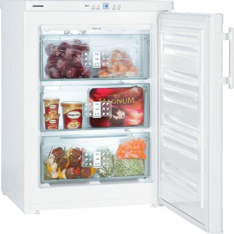 Liebherr GN 1066 Premium. Capacità netta congelatore: 99 L, Classe climatica: SN-ST, Capacità di congelamento: 14 kg/24h, Autonomia senza energia elettrica: 21 h, Emissione acustica: 4... - GN 1066-21 (1/3)
