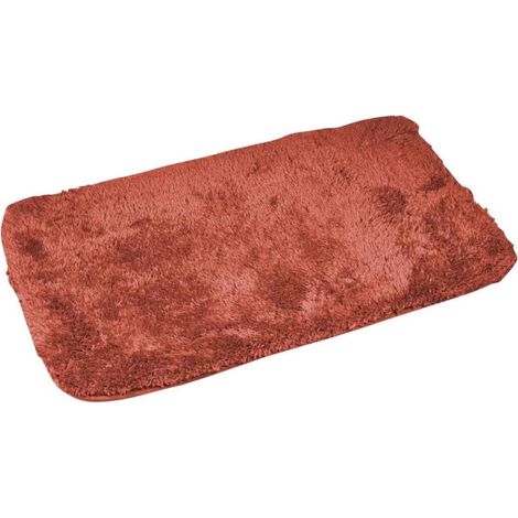 Tapis de Bain "Softness" 50x80cm Terracotta (1/3)