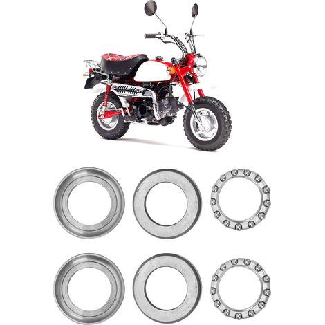 Spurstangenlagersatz für Honda C70 CT70 CT90 CT110 XL70 SL70 Z50R Z50A ATC70 (1/5)