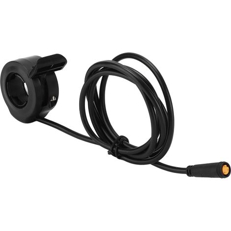 Prise d'accélérateur au Pouce 3 Broches Gauche Droite étanche pour Vélos de Montagne électriques, Tube de Guidon approprié de 22 Mm, Compatible avec Diverses Tensions de 12 V à 72 V (1/4)