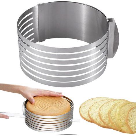 Layer Cake Mould Diameter 16-30 cm for Circle Pastry Slicing (1/5)