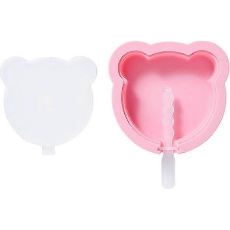 Moule à sucettes glacées pastèque à démoulage facile, forme d'ours et de patte de chat, réutilisable, 26-27 pièces, patte de chat bleue. (1/5)