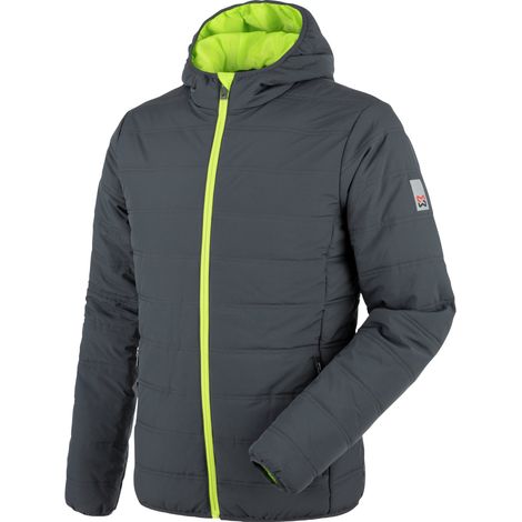 Würth MODYF Blouson de travail Matelassé Moon Anthracite/Lime M