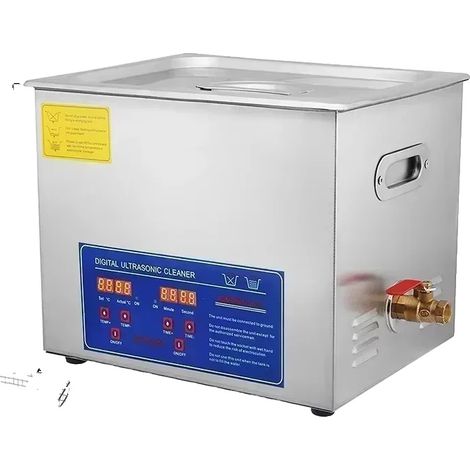 Nettoyeur Ultrasonique, Puissance de Nettoyage Profond, Utilisation Facile, 15L-360W, 220V-240V Prise EU-b (1/2)