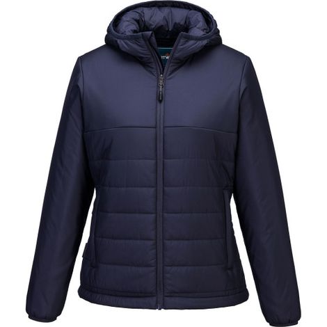 Chaqueta aislante con capucha para mujer profesional S613 XS Azul Marino (1/2)