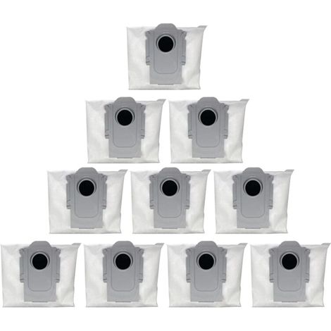 Packung mit 10 Ersatz-Staubsaugerbeuteln für Q5+ T8 S7 MAXV Ultra MAX-AquaForge Staubsauger (1/5)