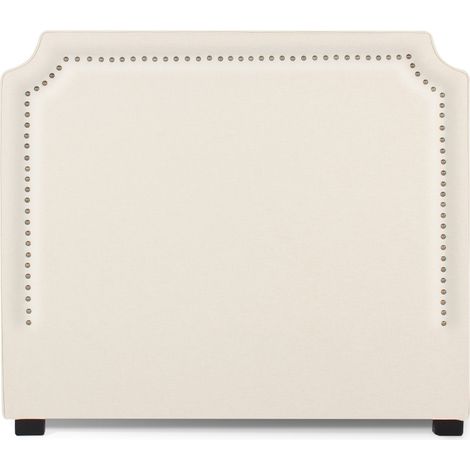 Tête de lit Diana Tissu 140cm Beige (1/3)