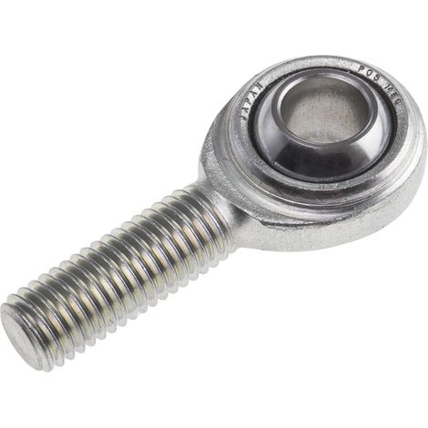 Embout à rotule RS PRO, Mâle, alésage 14mm, longueur 77mm, en Acier ( Prix pour 1 ) (1/2)