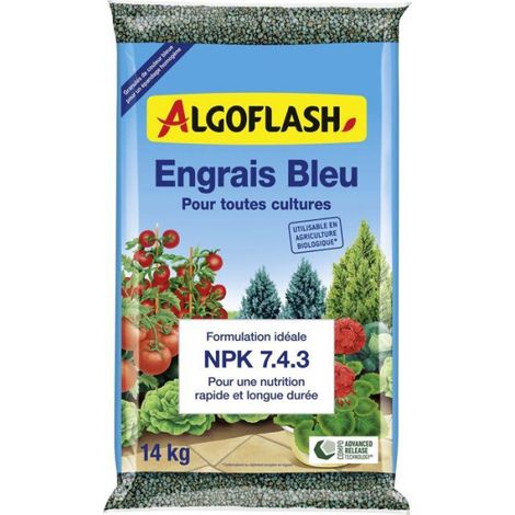 Engrais - ALGOFLASH - Bleu universel - 14 kg - UAB (1/2)