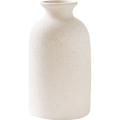 Vase minimaliste en céramique pour bureau – Beige (1/5)
