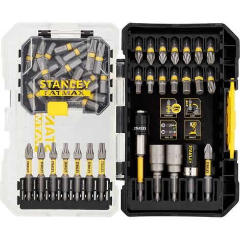 Stanley - Juego de puntas y llaves de vaso de 55 piezas STA88559-XJ (1/4)