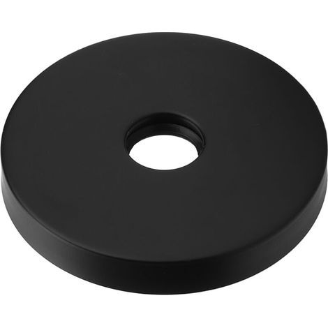 Nannigr Großer Duscharmflansch aus Edelstahl 304, Abdeckplatte für G1/2-Zoll-Schlauchersatz, Black House (1/5)