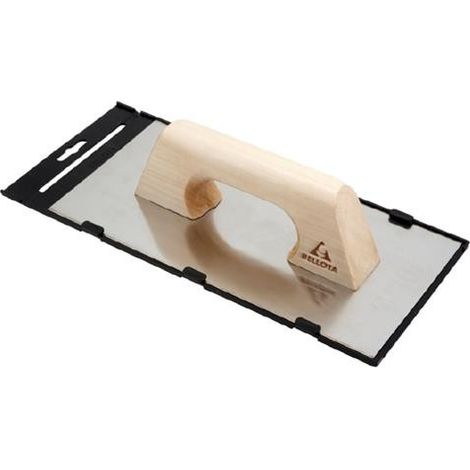 SPATOLA RETTANGOLARE INOX M LEGNO