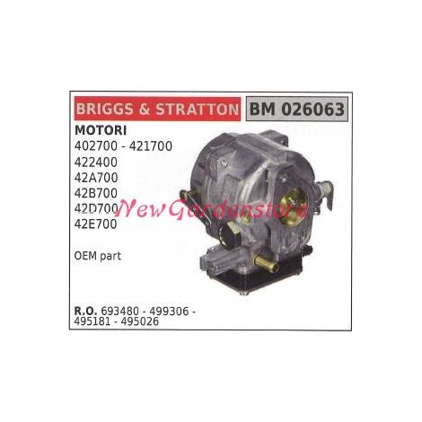 B&S Wannenvergaser B&S Rasenmäher Mäher 402700 421700 026063