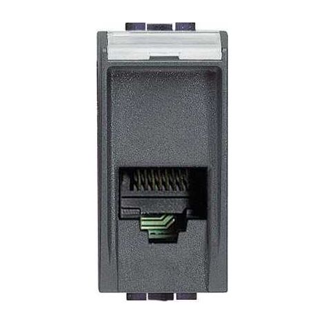 Conector RJ12 K10 Antracita Livinglight L4258/11N