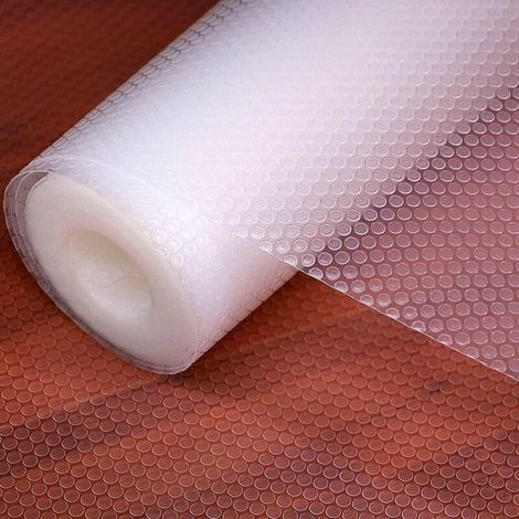 Tapis Antidérapant Transparent en EVA 60 x 500 cm – Imperméable, Lavable et Réutilisable pour Tiroirs, Placards et Tables (1/5)