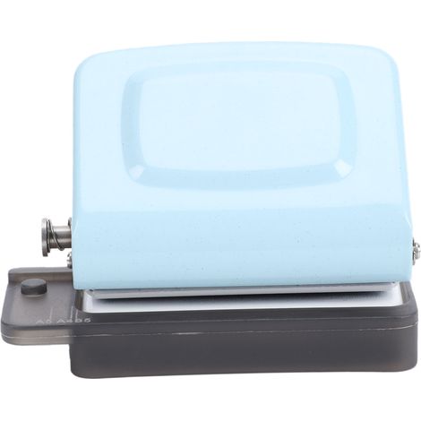 Perforatrice a 6 fori con fori di 5,5 mm di diametro, capacità 8 fogli, piccola perforatrice per fogli sciolti, ideale per agende, quaderni e diari. (1/5)
