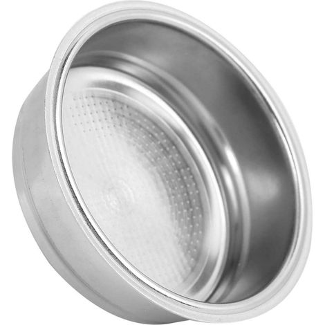 1 Panier filtre à café, Acier inoxydable, 51 mm, Sans pression, Pour machine espresso