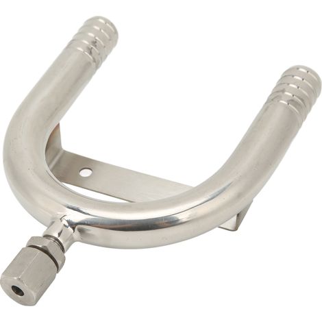 Boucle de siphon ventilée de 19,6 mm en acier inoxydable 316 poli antirouille pour bateaux, yachts et camping-cars (1/5)
