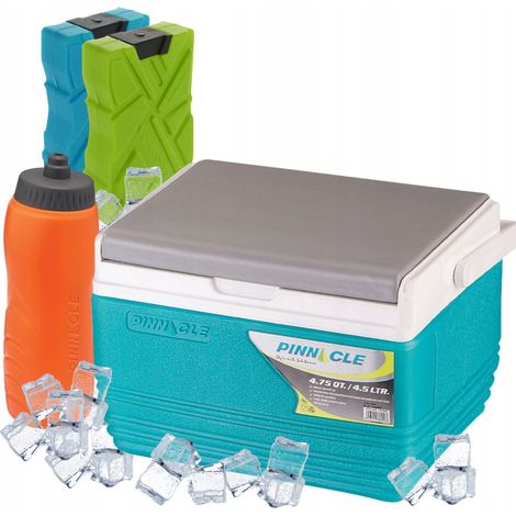 Borsa termica Pinnacle TPX 6006 turchese da 4,5 litri + 2 inserti + borraccia (1/5)