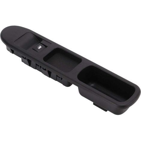 Commutateur de lève-vitre cté passager 6490.HQ ABS noir sensible remplacement pour PEUGEOT 207 (1/5)