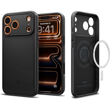 Spigen Thin Fit MagSafe Hülle für iPhone 17 Pro Max – Schwarz (1/3)