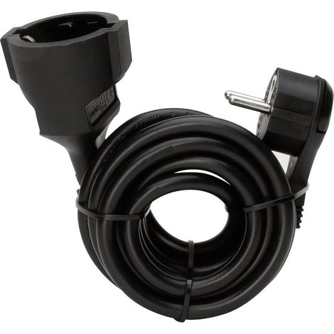 Kopp 143605083 rallonge électrique 3 mètres noire (1/2)