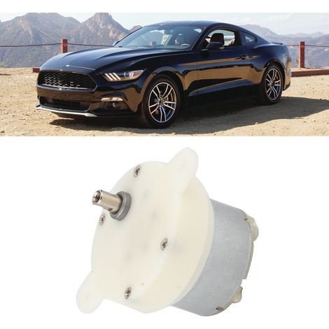 Motor eléctrico de CC de 12 V de alto rendimiento con caja de engranajes, 3 RPM, 500 TB.