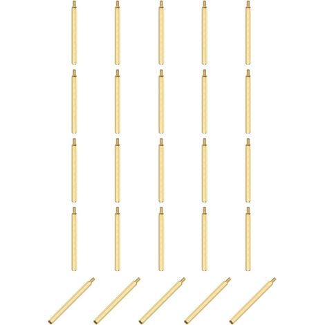 25Pcs Entretoises Filetées Mâle à Femelle, M3 x 50mm + 6mm Entretoises Hexagonales en Laiton pour PCB Carte Mère pour Drone Quadcopter, Ordinateur et Circuit Imprimé (1/5)