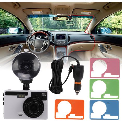 Caméra embarquée de voiture de 3 pouces, HD 1080p (livrée avec batterie intégrée) (1/5)