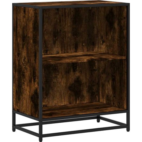 Maison Exclusive - Libreria Rovere Fumo 60x35x76 cm in Legno Multistrato