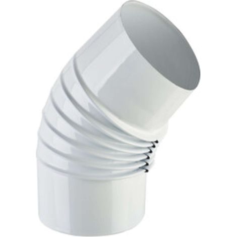 CURVA PORCELLANATA PIEGHETTATA 45 D 12CM BIANCO CLASSIC