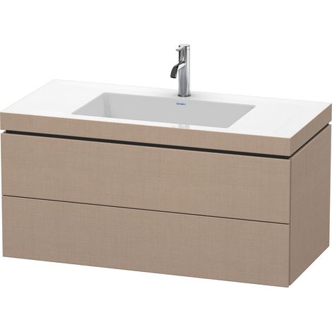 Duravit L-Cube conjunto encastrado a pared, 2 cajones, sin