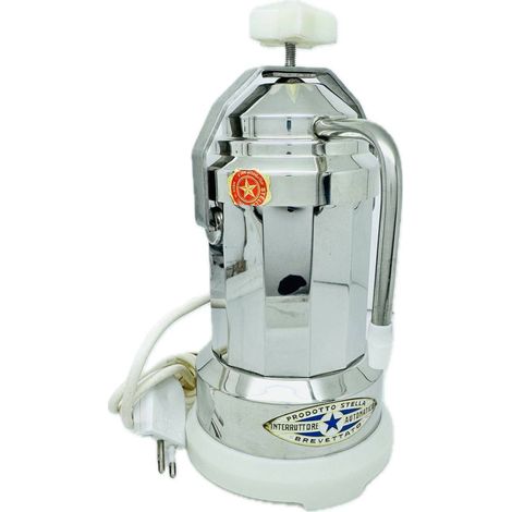 Stella caffettiera elettrica 4/6 tazze anni 50, con interruttore automatico